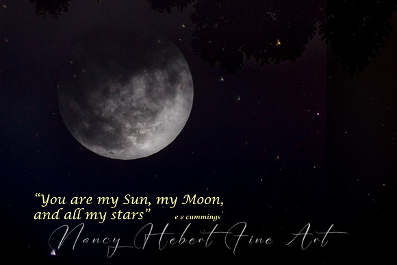 You are my sun, my moon and all my stars.