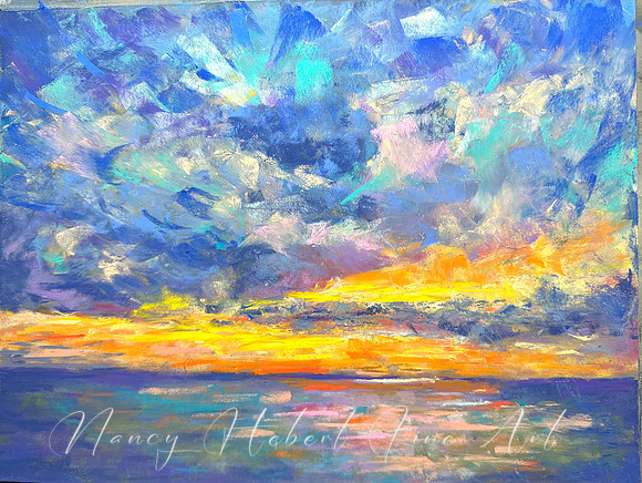 Sunset - Pastel