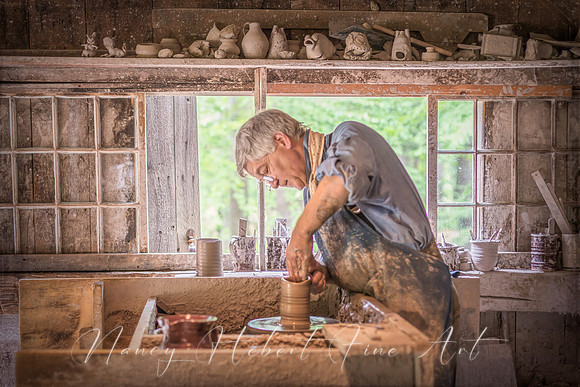 Potter at Old Sturbridge Village, MA