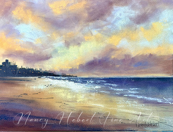 Ocean Boardwalk - Pastel