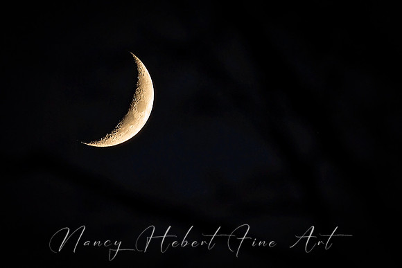 Waxing Crescent Moon 12.18.2020
